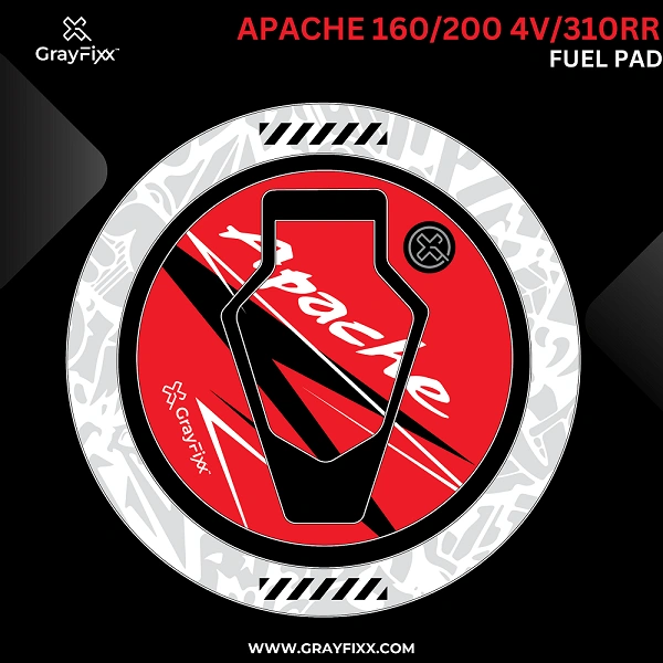 Apache 160/200 4V/310RR Fuel Pad | Premium 3D Gel Fuel Pad, Pack of 1